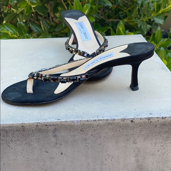 Jimmy Choo black sandals - Picture 4 of 6